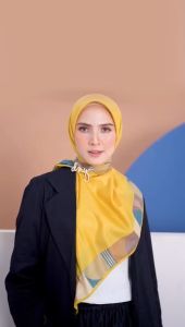 SKYSHOP HIJAB KYLEA SERIES: Kerudung Segiempat Premium Cantik & Elegan