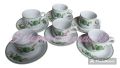 Cangkir set cangkir keramik cangkir kopi 6+6pcs. 