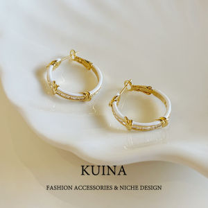 kuina | Elegant Big Hoop Earrings