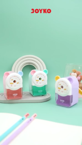 (1pc) JOYKO Rautan Serutan Sharpener Putar Auto-Feed A-187 Stationery