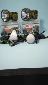 Senter Kepala Luby 2833 10 Watt Army Series Bonus LED DC 3 Watt