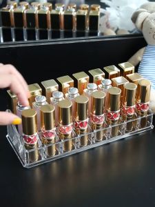 Premium quality thick Transparent Acrylic Cosmetic Organizer Lipstick organizer Holder Display