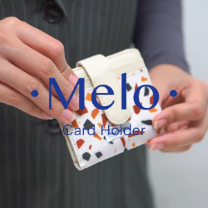 Wallts Melo Stellar Aquarius - Dompet Kartu Dan Uang Pria Anti Air