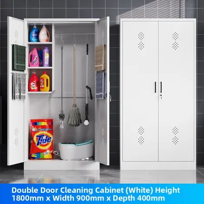 SHANNAIER | Stainless Steel Cleaning Storage Cabinet