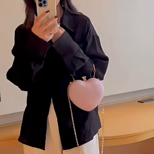 FH 1924 FH 32197 Party Bag Love - Tas Pesta Bentuk Love - Tas Kondangan Mewah - Handbag Pesta Wanita Import