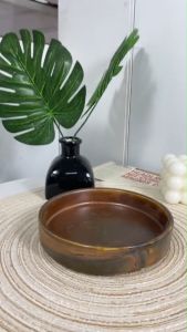 จานกลมขอบสูง 5.5นิ้ว จานเซรามิค จานขอบสูง จานขนาด ที่น้ำเงิน ในขนาด 5.5 นิ้ว