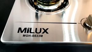 Milux Stainless steel Built-in Gas Hob - MGH-S633M