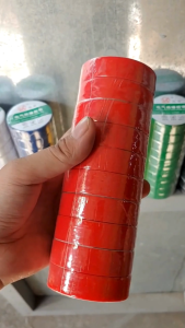 (10PCS) Electrical Tape PVC Insulating Tape Flame Retardant Sticky Tape Red Blue Green Yellow White Black