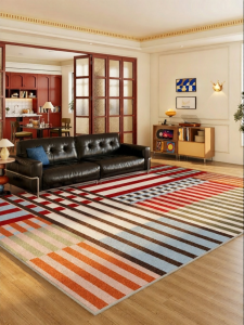 NAIERDENG | Red Festive Atmosphere Carpet living room bedroom