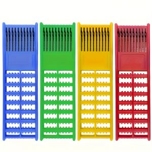2pcs Fishing Hook Organizer High-Reflectivity PVC Material Waterproof Storage Tray for Jigs Hooks Rigging Accessories