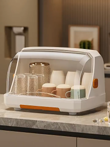 LifeStow Kitchenware Dish Rack Cup Holder Kitchen Organizer Storage Rack with cover lalagyan ng baso