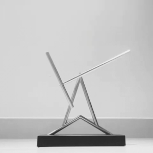Chaos Pendulum Kinetic Sculpture Double Pendulum Physics Sculpture Gifts Desktop Sculpture NO BATTERIES REQUIRED