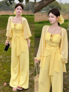 XUECAIQI | Sun Protection Lazy Style 3-piece Suit for Women