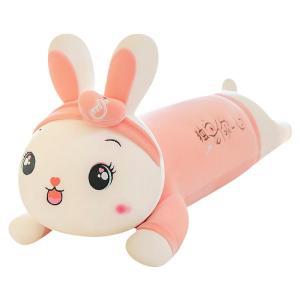 QIAOSHANG | Heart-shaped Bunny Plush Toy Pillow for Sleeping with Leg Squeeze