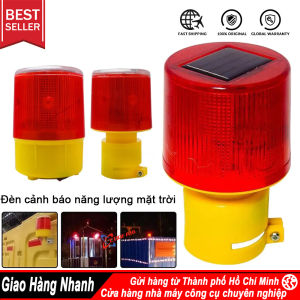 Bóng Đèn LED Cảnh Báo Khẩn Cấp Sử Dụng Năng Lượng Mặt Trời