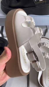 Sandal Tali Wanita Import Korea Hak Tinggi Hitam Polos Terbaru Bisa COD Gratis Ongkir