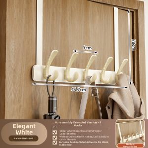 LOCIKA | Over-the-door Extended Hooks No-drill Installation Storage