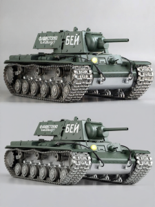 TANKZHANG | Soviet KV-1E RC Tank Climbing & Off-road 1/16 Model
