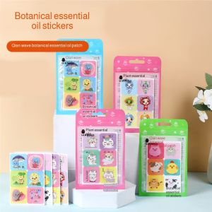 Baby cartoon outdoor mosquito repellent stickers hours plant essential oil stickers