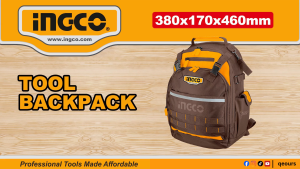INGCO TOOL BACKPACK | 1680D POLYESTER | HBP01028