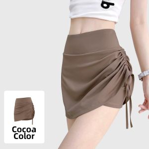 Anti-peek High-waisted Sports Skirt