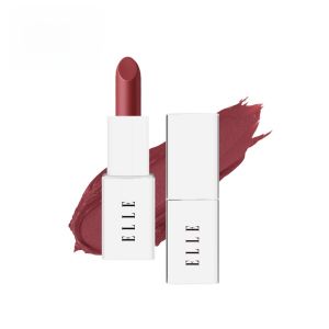 Elle Focus Matte Lipstick Mini 1.4g New Color 743 Red Brown Tea Natural Long-lasting Color Boosting Easy-to-apply Lip Makeup