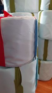 สายส่งน้ำผ้าถุงลม สายส่งน้ำผ้า Air Bag หน้ากว้าง 4 นิ้ว ยาว 100 เมตร