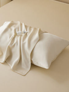 Cooling Pure Color Summer Spring 60s Lyocell Pillowcase 48x74cm High-End Feel Pair of Pillowcases Single Person Use