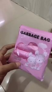 Kantong Plastik Sampah 1 pack isi 5 roll plastik sampah roll 12 Lembar
