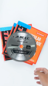 BULTRAX BULL BLCA07-100 Mata Mitre Saw 7 Inch 180 x 100 T x 1.6 x 25.4 mm TCT Mata Miter Circular Saw Aluminium