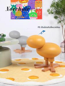 เก้าอี้ Plush รูปนกสำหรับเด็ก Norchair HappyBird ตกแต่งห้องนั่งเล่นแบบสร้างสรรค์ ดีไซน์ดั้งเดิม ไม่มีการติดตั้ง