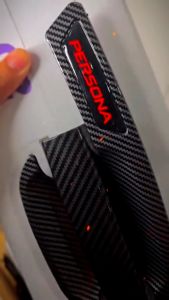 PROTON PERSONA 2016-2024 4 PCS DOOR BOWL COVER CARBON ACCESSORIES GLOSSY EFFECT