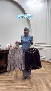 Couple Kebaya Modern Kemeja Batik Songket Baju Kondangan Lamaran Late Series Serraa