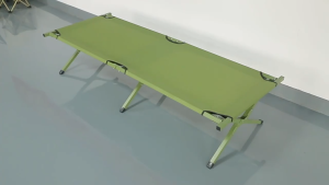 2025 NEW Folding Camping Cot Bed with Carry Bag Portable  Foldable Trailhead Bed Army Military Camp Bed for Outdoor Sleeping Travel Camping Emergency Rescue Supports 550 lbs