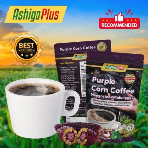 AshigoPlus - Purple Corn Coffee 120g (Original) FDA Approved