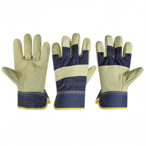 Terrain Kun | Thickened Short Seamlessness Cow Leather Welding Gloves