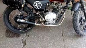 Akrapovic M4 Muffler 38-51mm Universal Motorcycle Carbon Fiber Type Exhaust