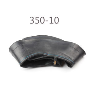 10 Inch 3.50"X10" 3.50-10 3.5-10 3.50/10 Black Rubber Tyre Inner Tube Bent Valve Stem for Electric Scooter Accessories