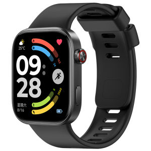 Silicone Strap and Screen Protector for Redmi Watch 6/Redmi Watch 5/Redmi Watch 4