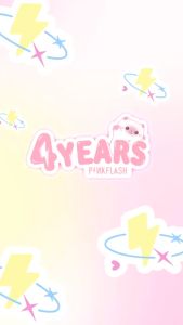 PINKFLASH 4th Anniversary Brand Peripheral IP PINKYBOO PR BOX