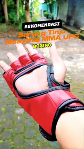 sarung tangan tinju muaythai MMA boxing UFC leather gloves empuk