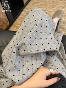 กางเกงขายาวผ้าไหมคอตตอนบางสบาย ๆ สำหรับผู้หญิงในฤดูร้อน กางเกงขายาวทรงหลวม กางเกงขายาวทรงหลวม ทรงตรง สไตล์เกาหลี