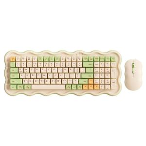 B.O.W | Wireless Universal Quiet Keyboard and Mouse Set for Female Users