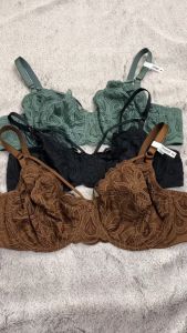 Bra Wanita Kawat Tanpa Busa Cup 3/4 Mix Lace Premium Halus Lembut Pakaian Dalam / Underwear NB370