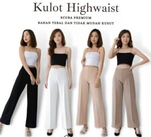 Celana Panjang untuk Kerja: Memilih dan Menggunakan Celana Kulot SCUBA