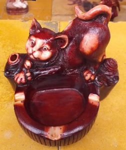 Asbak unik Kucing/cat Ashtrays - Home Decoration/Callas Warna - Desain Unik dengan Bahan Berkualitas - Garansi Ganti Rusak/Patah - Respon 100%