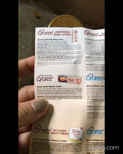 Authentic Gore Gold 24k Beauty Cream - Skin Moisturizer & Care (Original)