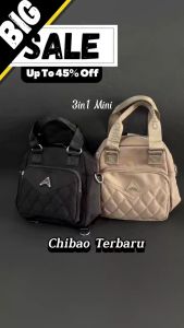 CHIBAO - Tas Selempang 3in1 18423-N22-130 Sling Bag/Backpack/Hand Bag Kanvas Premium