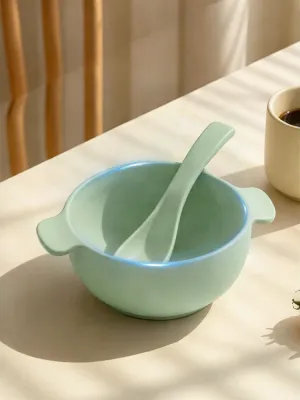 XIAOCHUSHU | Drop-Resistant Heat-Resistant Food-Grade Baby Feeding Bowl Set