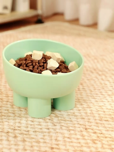 Bát Đơn Chống Gù 3 Chân Voi Nhiều Màu Dành Cho Thú Cưng Chó Mèo - iPet Shop